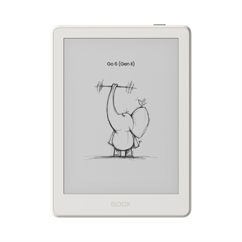 E-book ONYX BOOX GO 6 (Gen II), shell, 6" Carta 1300, 32GB, Bluetooth, Android 11, E-ink displej