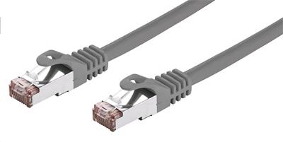 Patchcord Cat6, FTP, šedý, 1m