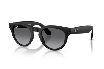 Meta Ray-Ban Gen2 Headliner, Matte Black, Graphite