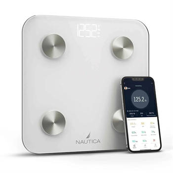 Osobní váha Nautica Body Tracker Smart Body Scale, bílá